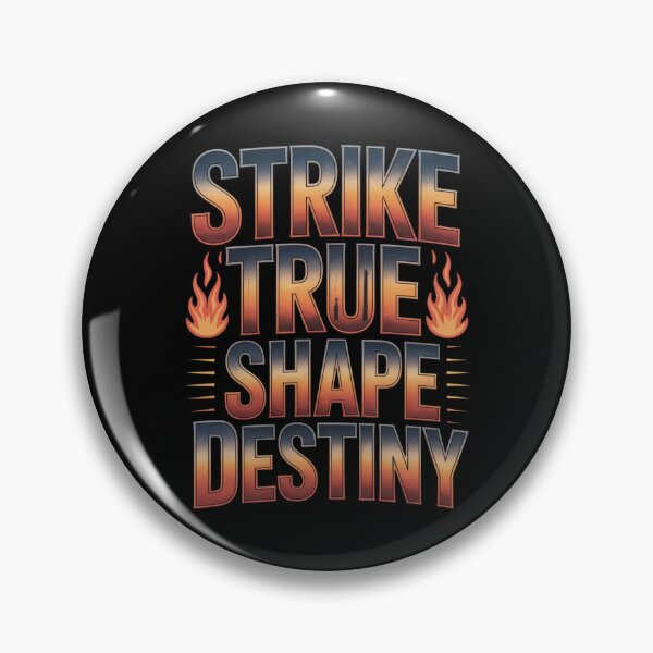 Item preview, Strike True – Shape Destiny | Blacksmithing Inspired Design designed and sold by Timeless Design.