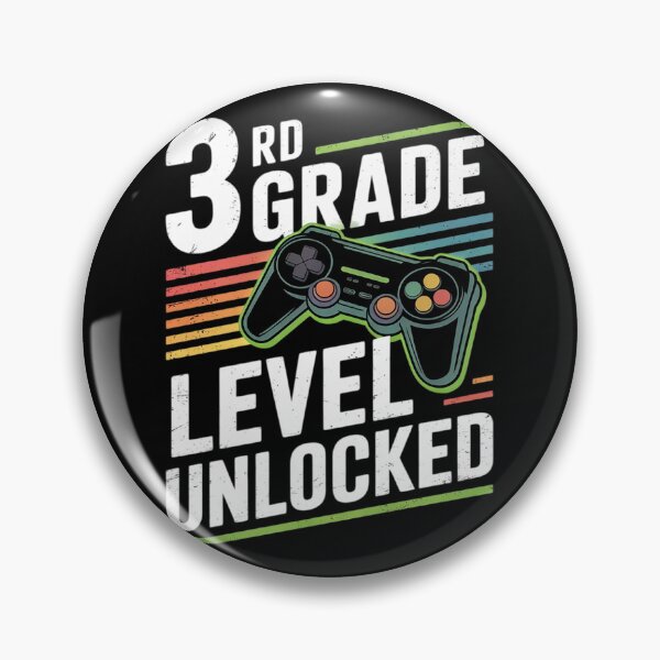 Item preview, 3rd Third Grade Level Unlocked Gamer Back To School Boys2  designed and sold by THagBlue.