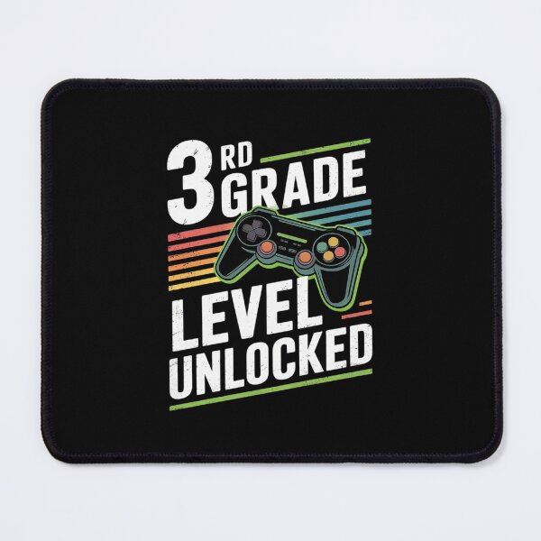 Item preview, 3rd Third Grade Level Unlocked Gamer Back To School Boys2 designed and sold by THagBlue.