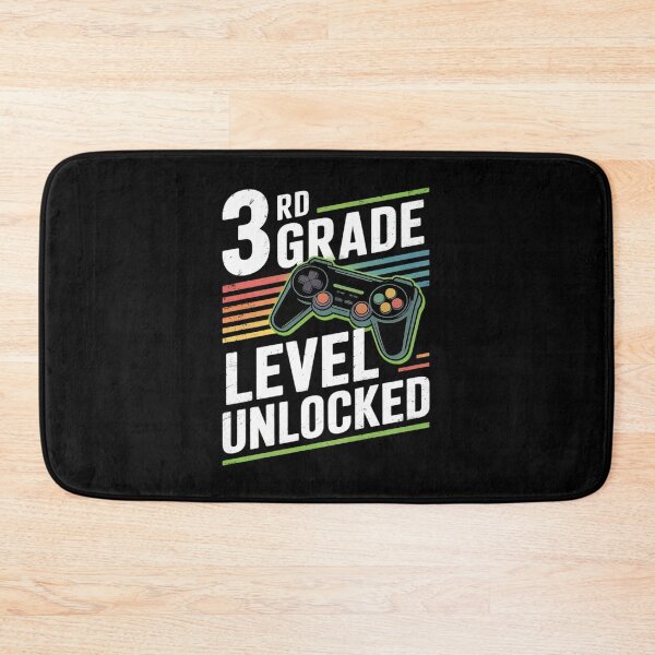Item preview, 3rd Third Grade Level Unlocked Gamer Back To School Boys2  designed and sold by THagBlue.