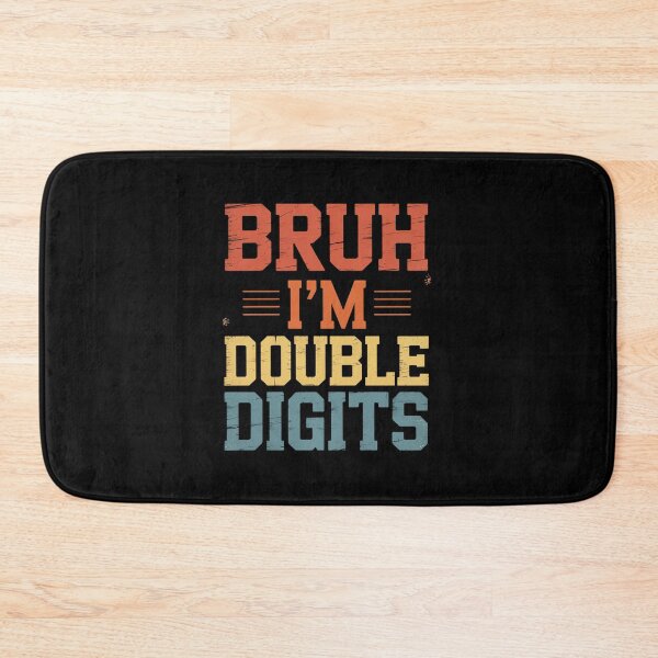 Item preview, Bruh I'M Double Digits 10Th Birthday designed and sold by DianaStantzo.