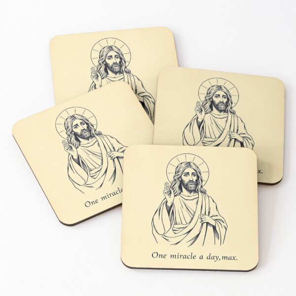 Item preview, ONE MIRACLE A DAY, MAX! JESUS Number 2 designed and sold by InFaithWeTrust.