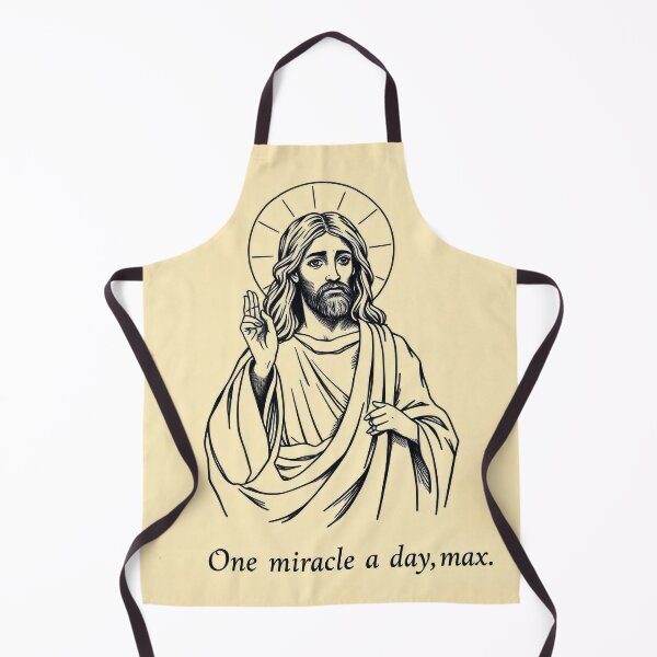 Item preview, ONE MIRACLE A DAY, MAX! JESUS Number 2 designed and sold by InFaithWeTrust.