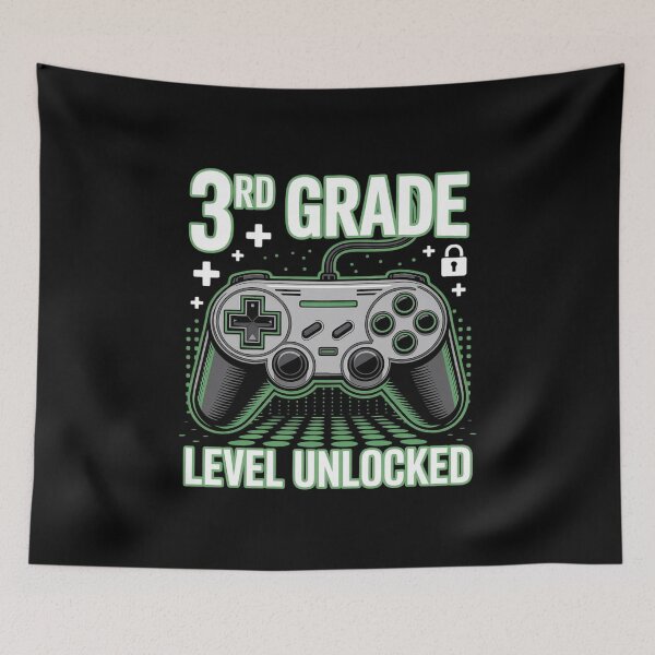 Item preview, Back to School 3rd Grade Boys Gamer First Day School Level2  designed and sold by THagBlue.