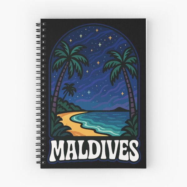 Item preview, Maldives Beach Night Travel designed and sold by TomFrontierArt.