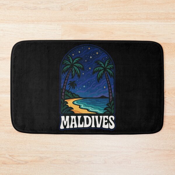 Item preview, Maldives Beach Night Travel designed and sold by TomFrontierArt.
