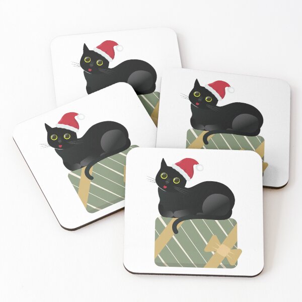 Item preview, Be Meowy. Festive cat designed and sold by Avisnanna.