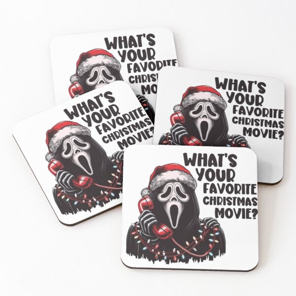 Item preview, What’s Your Favorite Christmas Movie? Funny Horror Holiday Design designed and sold by Top Tier Designs.