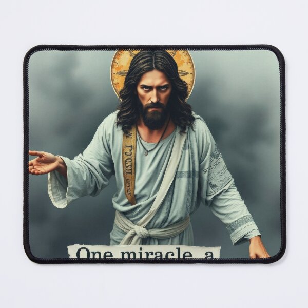 Item preview, ONE MIRACLE A DAY, MAX! JESUS Number 3 designed and sold by InFaithWeTrust.
