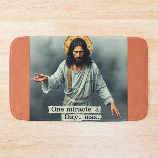 Item preview, ONE MIRACLE A DAY, MAX! JESUS Number 3 designed and sold by InFaithWeTrust.