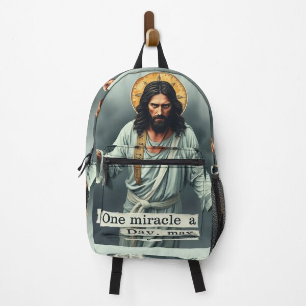 Item preview, ONE MIRACLE A DAY, MAX! JESUS Number 3 designed and sold by InFaithWeTrust.