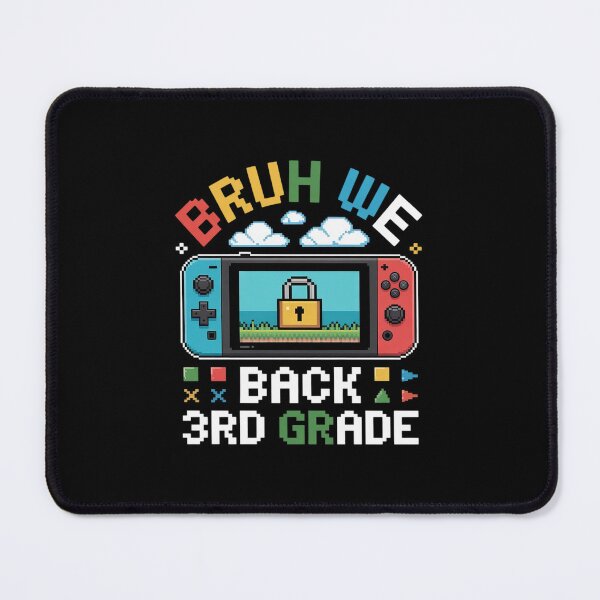 Item preview, Bruh We Back 3rd Graders Back to School Video Game Boys Kids designed and sold by THagBlue.