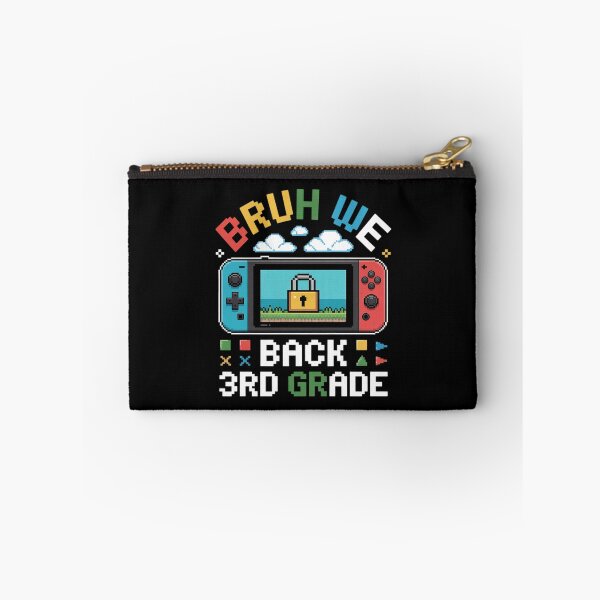 Item preview, Bruh We Back 3rd Graders Back to School Video Game Boys Kids  designed and sold by THagBlue.