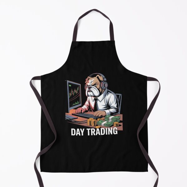 Item preview, Day Trading Bulldog Finance Trader designed and sold by RayhendersonArt.
