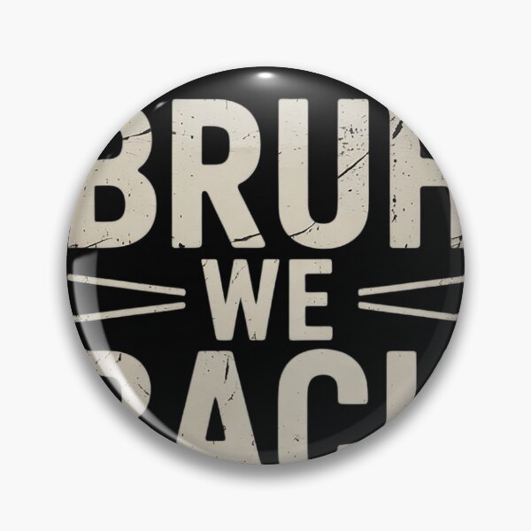 Item preview, Bruh We Back 3rd Graders First Day Of Third Grade Boys Kids  designed and sold by BeetleMalon.