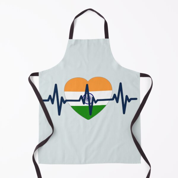 Item preview, Heartbeat of India – Patriotic Heart Design designed and sold by mashmosh.