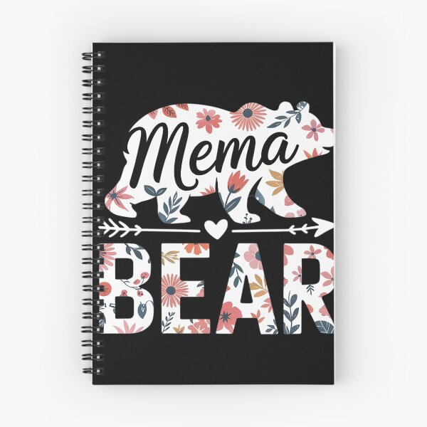 Item preview, Cute Mema Bear Floral Flower Family Funny Mothers Day  designed and sold by InspiredFoul.