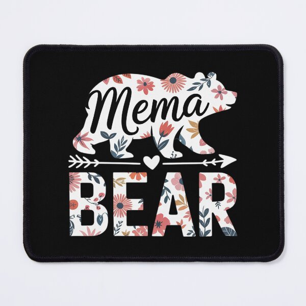 Item preview, Cute Mema Bear Floral Flower Family Funny Mothers Day  designed and sold by InspiredFoul.