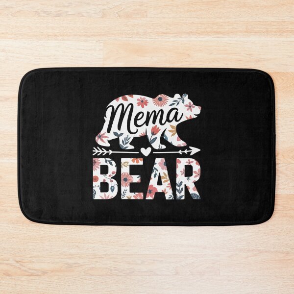 Item preview, Cute Mema Bear Floral Flower Family Funny Mothers Day  designed and sold by InspiredFoul.