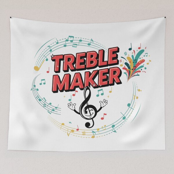 Item preview, Treble Maker shirts for music  designed and sold by Lunafy Design.