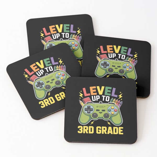 Item preview, Game Leveled Up 3rd Grade Third First Day School Gamer Boys  designed and sold by BeetleMalon.