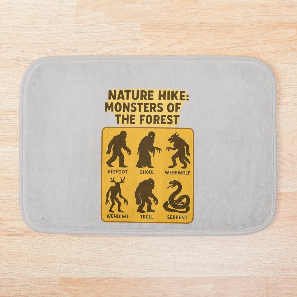 Item preview, Nature Hike: Monsters of the Forest designed and sold by Rare Plus Apparel!.