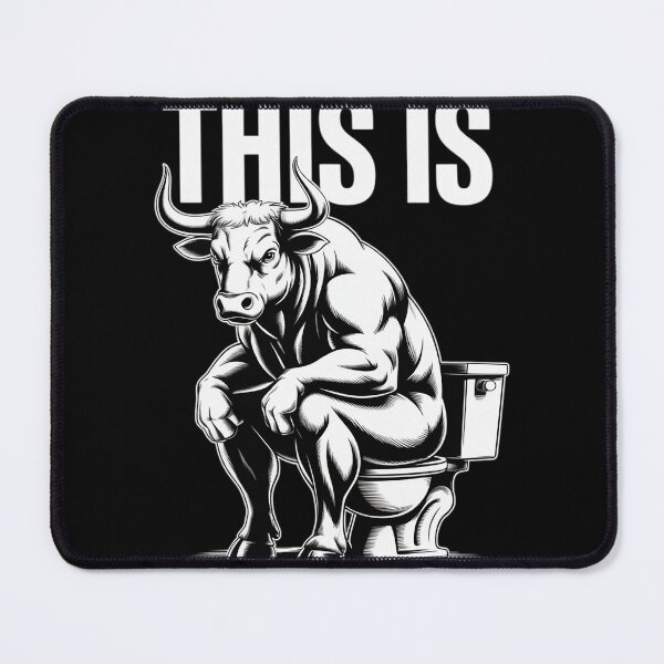 Item preview, This Is Bullsht Funny Cow Toilet Humorous 13 designed and sold by KotexTemu.