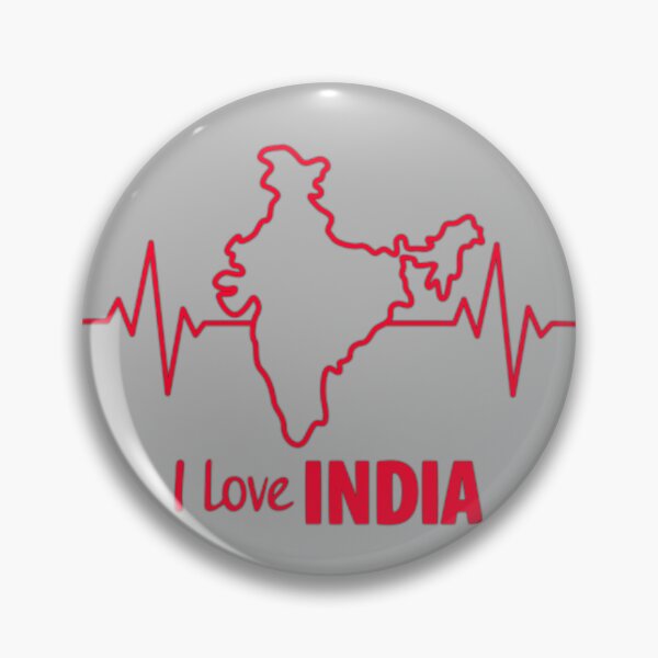 Item preview, India in My Heart – Patriotic Pulse Design designed and sold by mashmosh.