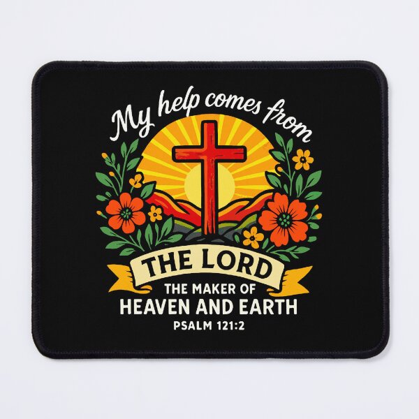 Item preview, Psalm 121:2 My help comes from the LORD the Maker of Heaven and Earth. designed and sold by plushism.