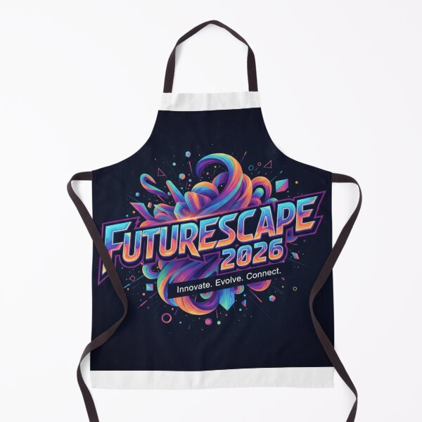 Item preview, Modern Futurescape 2026 logo design with vibrant colors for innovate evolve connect branding campaign designed and sold by trendyart1112.