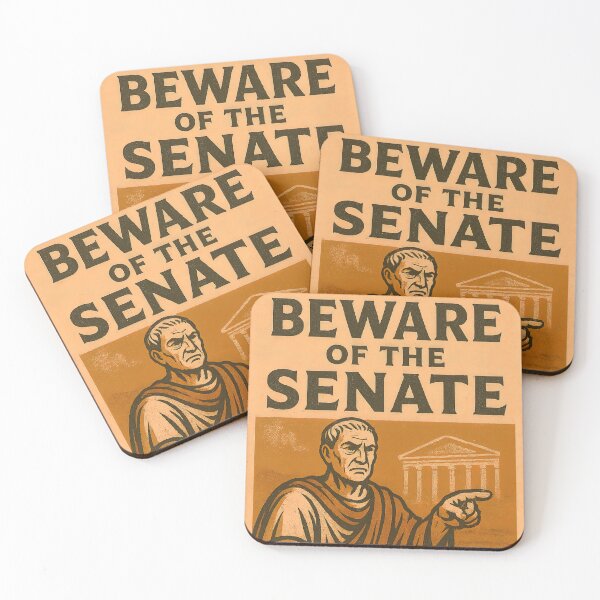 Item preview, Beware the Roman Senate Surprise Meetings designed and sold by Retr0Tshirts.
