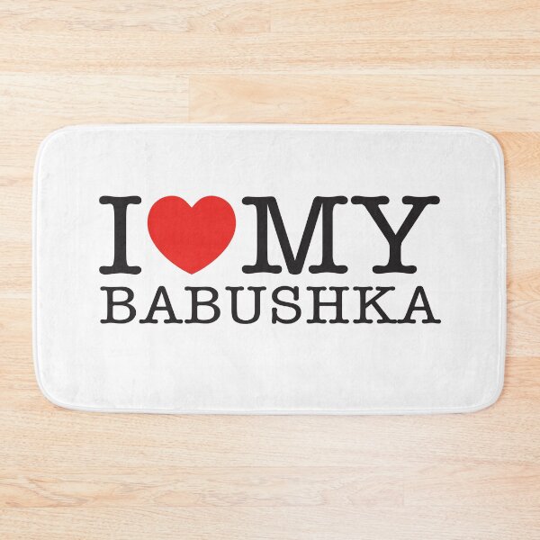 Artikelvorschau, Ich liebe meine Babuschka entworfen und verkauft von shitpostee.