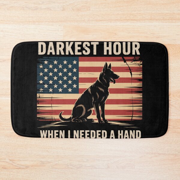 Item preview, Dogs In My Darkest Hour When I Needed A Hand I Found A Paw designed and sold by RayhendersonArt.