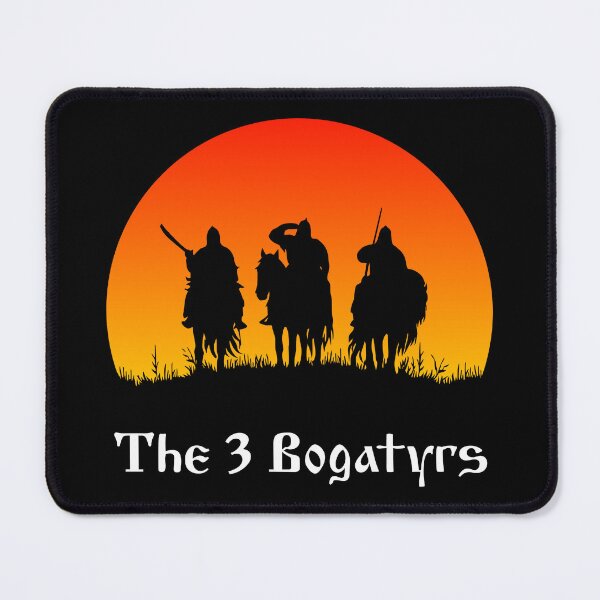 Item preview, The Three Bogatyrs designed and sold by sirglennbo.