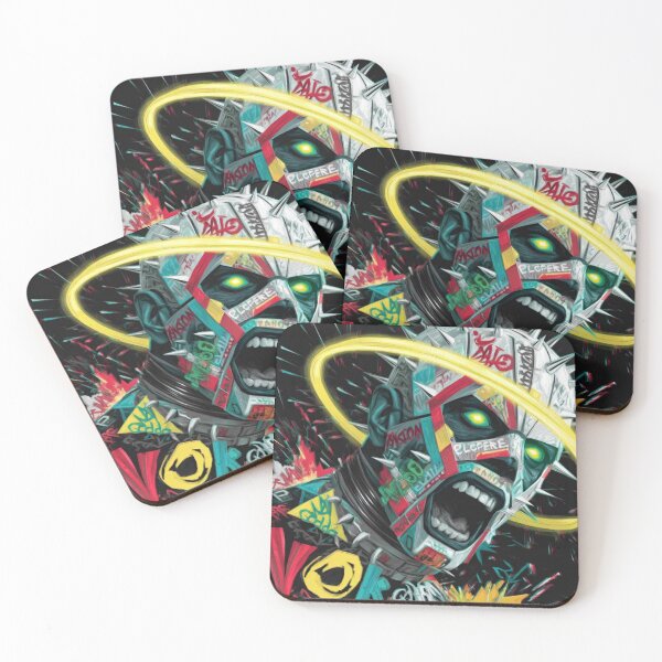 Item preview, GraffitX Chaos Oracle – Abstract Street Surreal Portrait Art designed and sold by Blackcanvas444.
