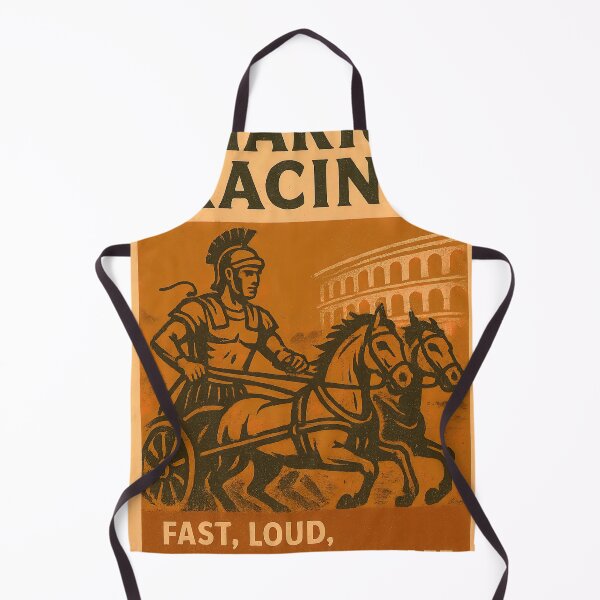 Item preview, Ancient Rome Chariot Racing Gladiator Design designed and sold by Retr0Tshirts.