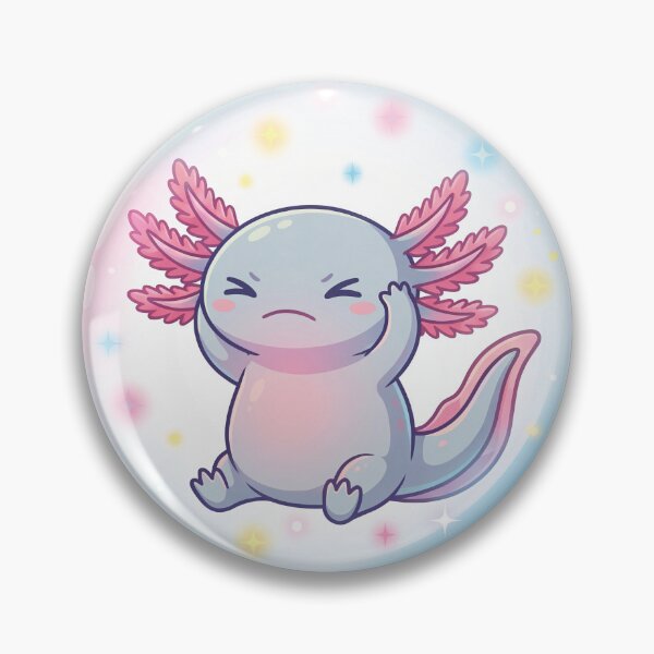 Item preview, Anxious Axolotl Sticker designed and sold by homybear.