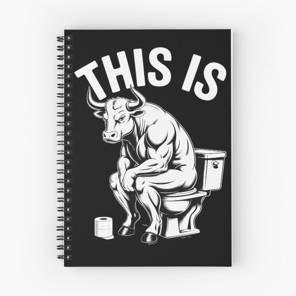 Item preview, This Is Bullsht Funny Cow Toilet Humorous Design Men Women2  designed and sold by KotexTemu.