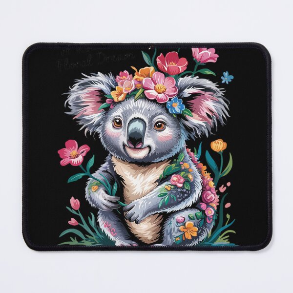 Item preview, Floral Aesthetic Koala Bear Lover Australian Koala designed and sold by InspiredFoul.