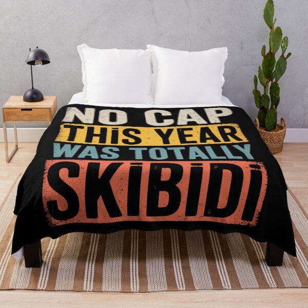 Item preview, End Of The Year Teacher No Cap This Year Was Totally Skibidi designed and sold by RayhendersonArt.