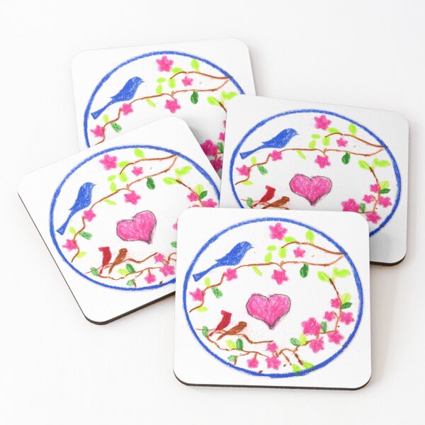 Item preview, Bird Heart designed and sold by Fletcher Family.