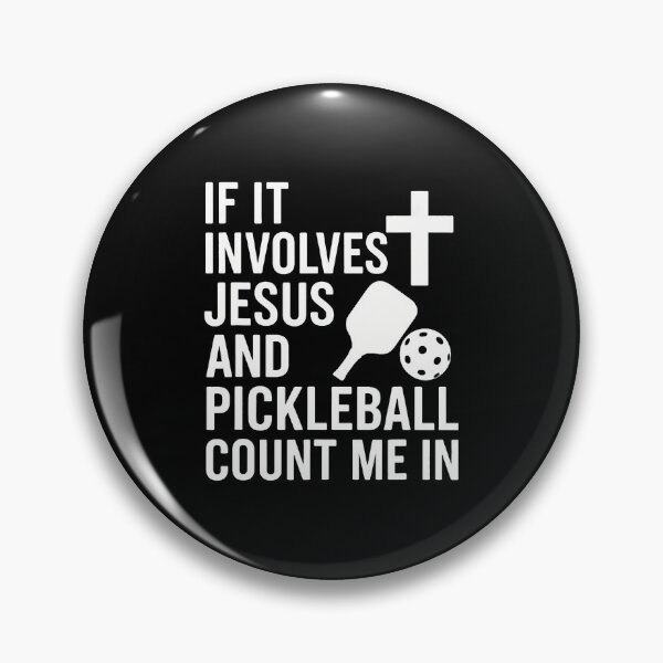 Item preview, If It Involves Jesus And Pickleball - Pickleballers designed and sold by AntoinetteKris.