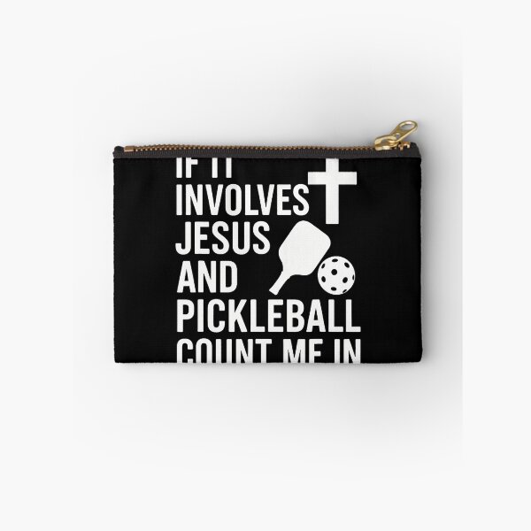 Item preview, If It Involves Jesus And Pickleball - Pickleballers designed and sold by AntoinetteKris.