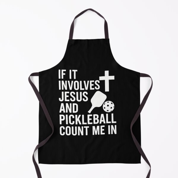 Item preview, If It Involves Jesus And Pickleball - Pickleballers designed and sold by AntoinetteKris.