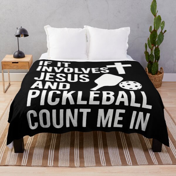 Item preview, If It Involves Jesus And Pickleball - Pickleballers designed and sold by AntoinetteKris.