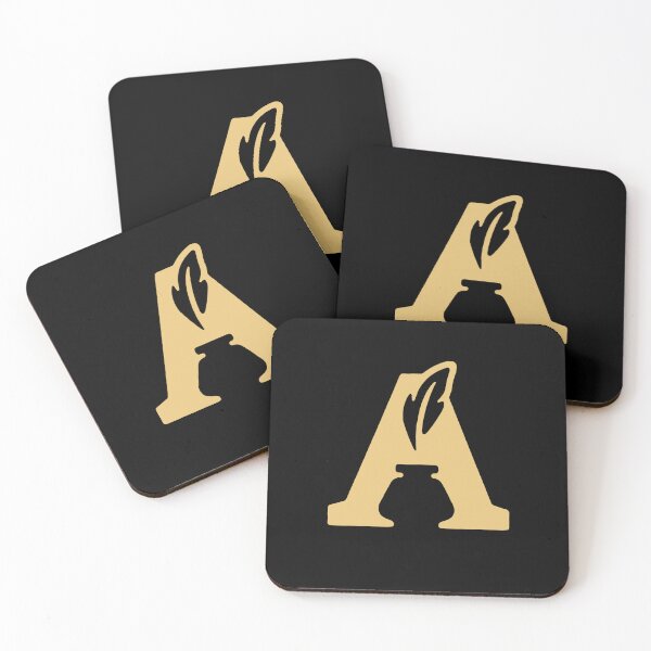 Item preview, Eversole Design Co. Logomark — Quill & Inkwell A Logo (Yellow) designed and sold by Eversole Design Co..