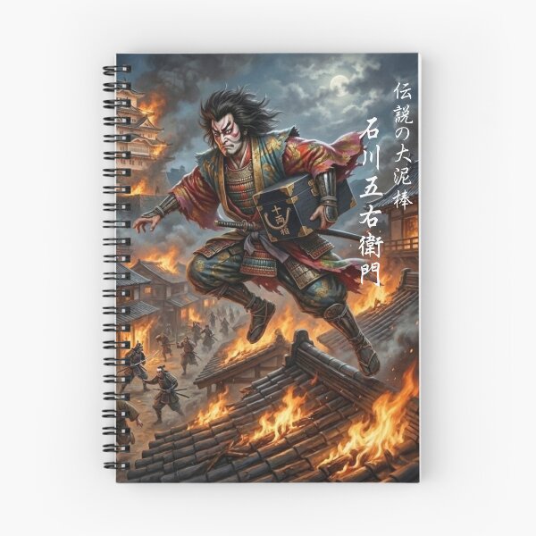 Item preview, Stealing Back Freedom: Goemon’s Defiant Leap designed and sold by Mori-no-Akari.