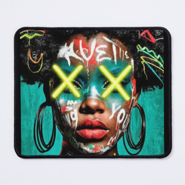 Item preview, GraffitX Chaos Oracle – Abstract Street Surreal Portrait Art designed and sold by Blackcanvas444.