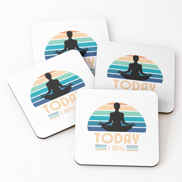 Item preview, Motivational Today I will for positive vibes | mediation vibes  designed and sold by ZenMeUp.