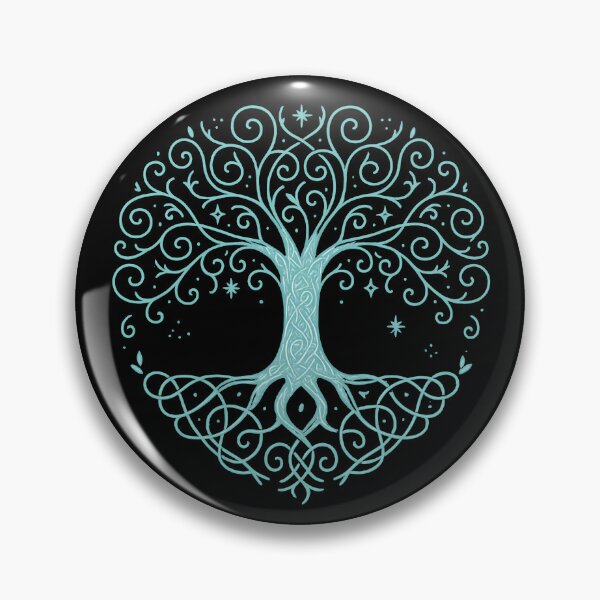 Item preview, Árbol de la Vida Celta Brillante — Ilustración de Nudos Místicos designed and sold by HBR-Graphics.